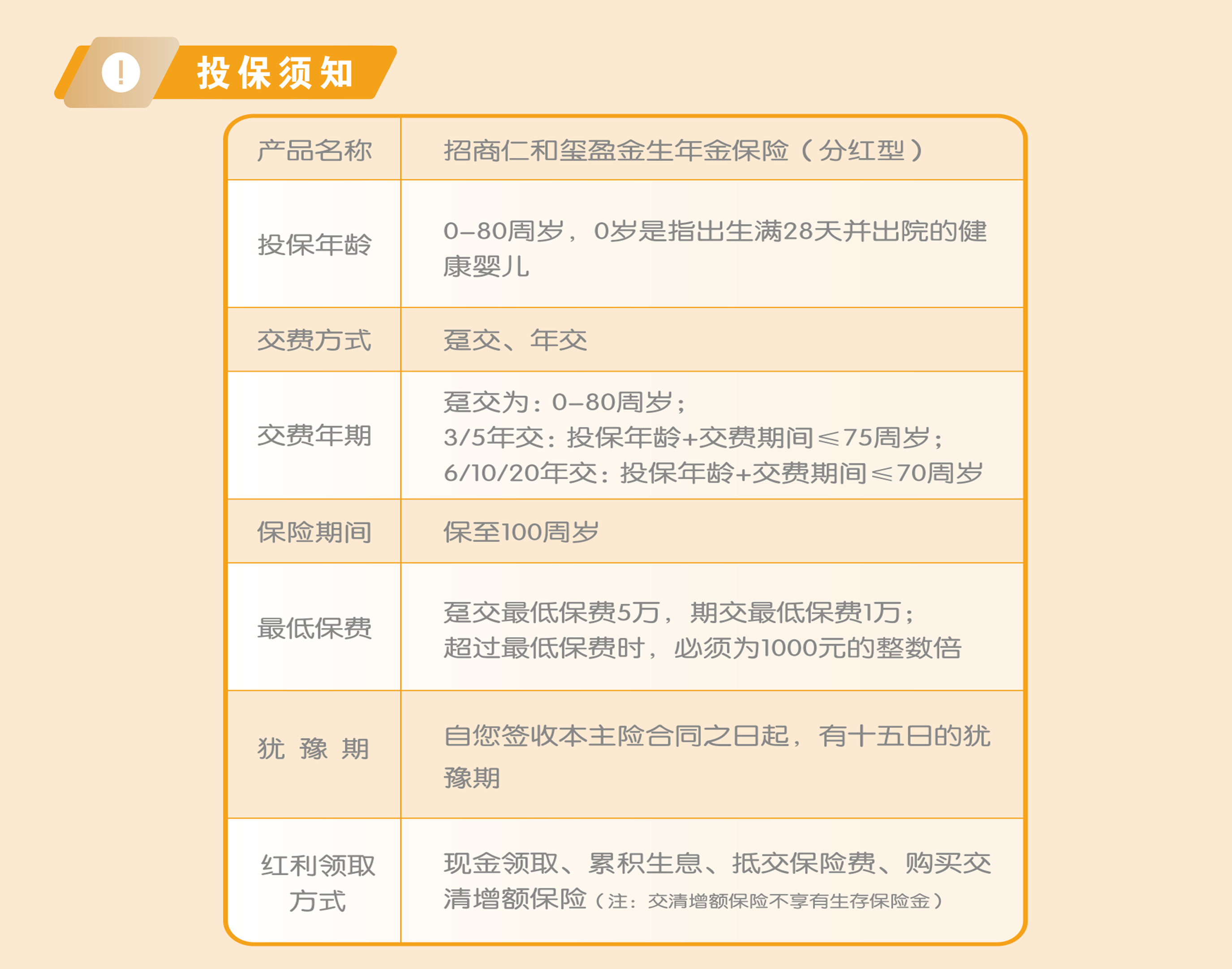 产品须知
